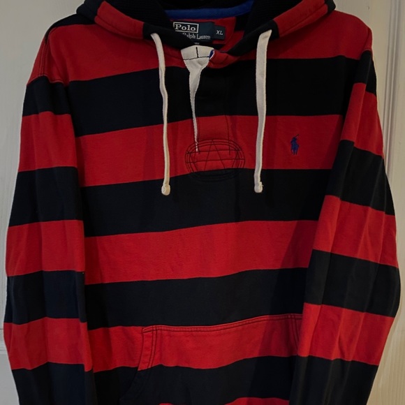 RL POLO Classic Rugby Hoodie - Picture 1 of 4